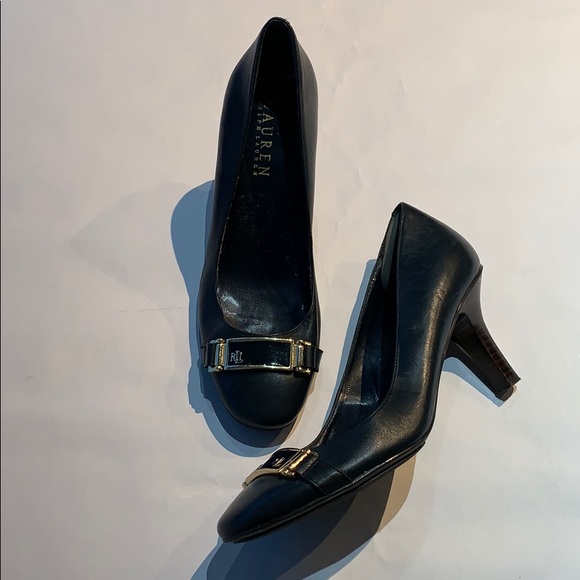 Ralph Lauren black heels - Picture 2 of 3